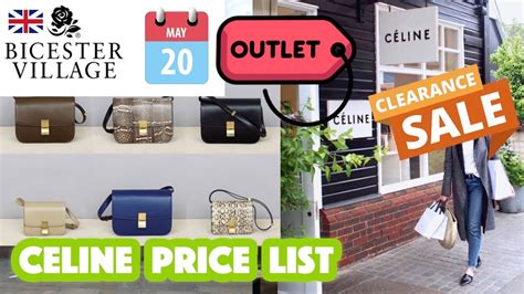 bicester village celine bag price|NEW .